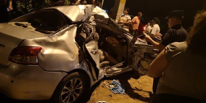 Tres fallecidos deja accidente en San Ignacio