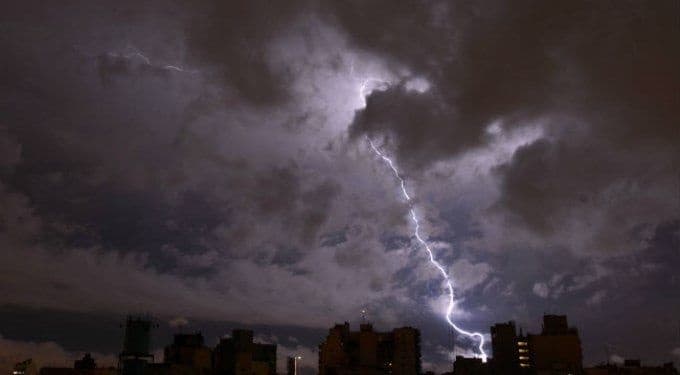 Alertan por lluvias y tormentas fuertes para gran parte del país
