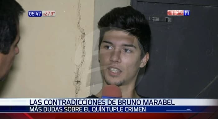 Las contradicciones de Bruno Marabel sobre caso de masacre en el microcentro