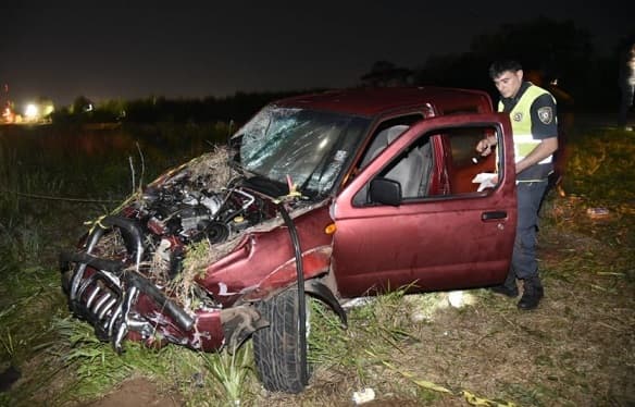 Dos muertos y seis heridos en accidente en Paraguarí