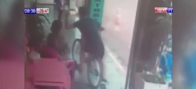 Ahora surgen los biciasaltantes