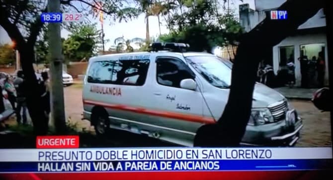 Hallan cuerpos sin vida de pareja en San Lorenzo