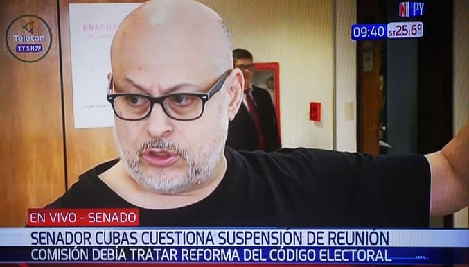 Dejan "plantado" a Payo en reunión de Comisión