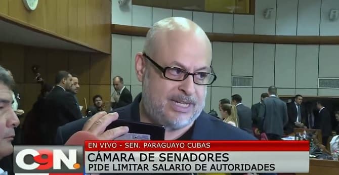 Payo presenta proyecto para recortar salario de legisladores