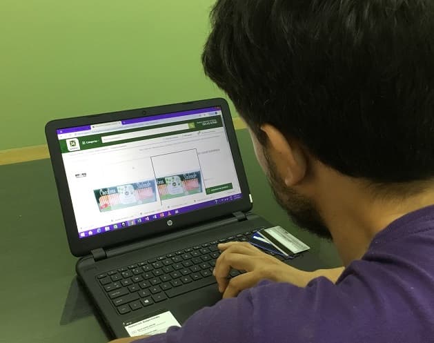 Compras online con tarjetas americanas y españolas van en aumento