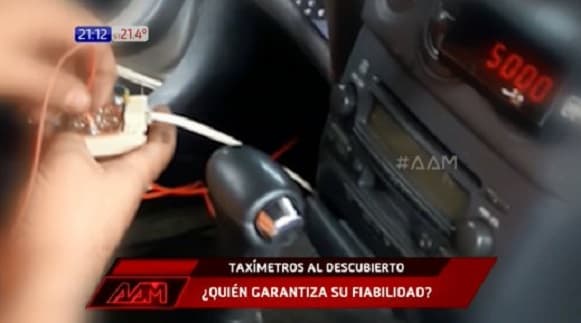 AAM revela cómo estafan taxistas
