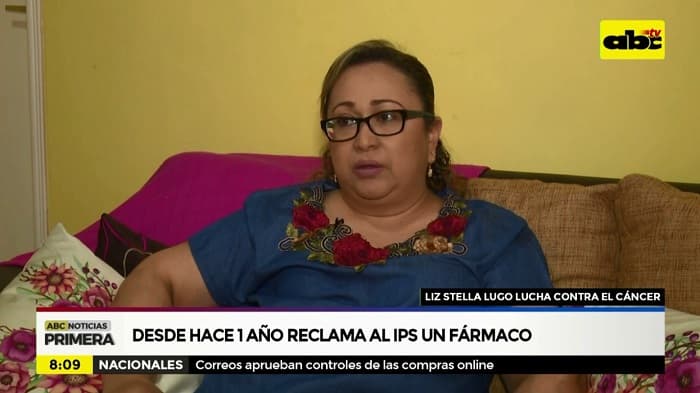 Mujer clama por medicamento contra el cáncer a IPS