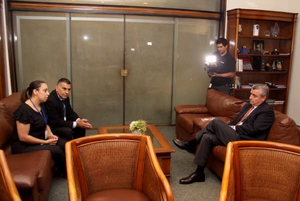 Viuda de subcomisario pide protección al Ministerio del Interior