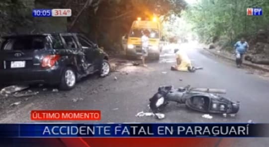 Hombre fallece en accidente sobre ruta que une Paraguarí con Piribebuy