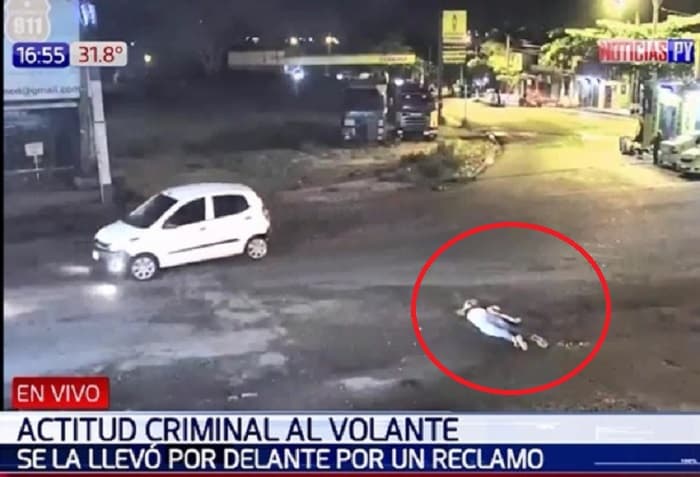 Joven reconoce a conductora que la dejó grave