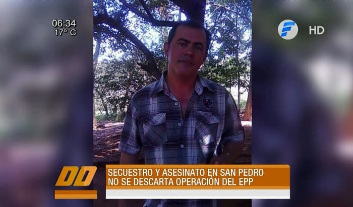 Empresario brasileño es asesinado en ataque atribuido al EPP