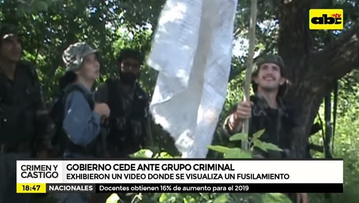 Video de fusilamiento infunde el terror en el norte