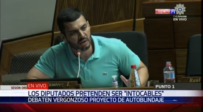 Ley de Autoblindaje es "la búsqueda de la paz y compañerismo", según Hugo Ramírez