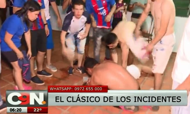 Incidentes y desvanecidos luego del clásico
