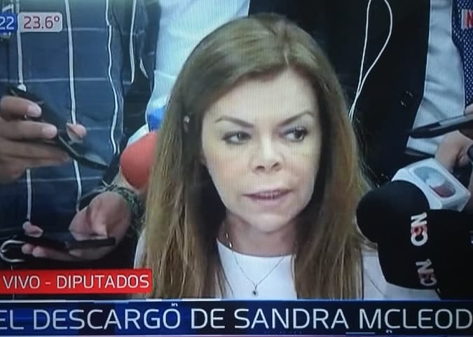 McLeod se defiende ante diputados y niega malversación