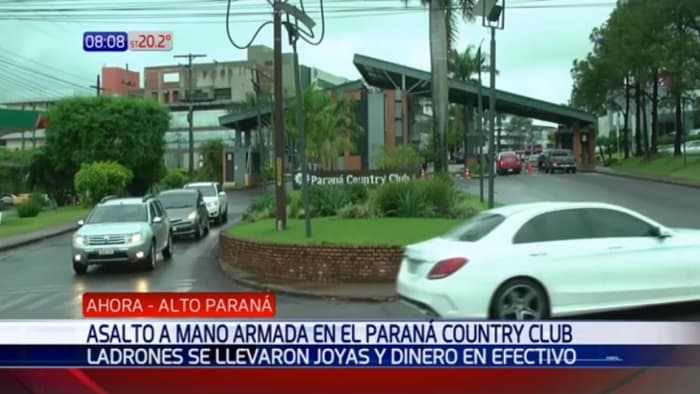 Grupo tipo "comando" asalta vivienda de exclusivo country del este