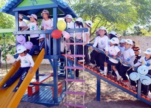 Parques para escuelas costarán casi G. 45 millones