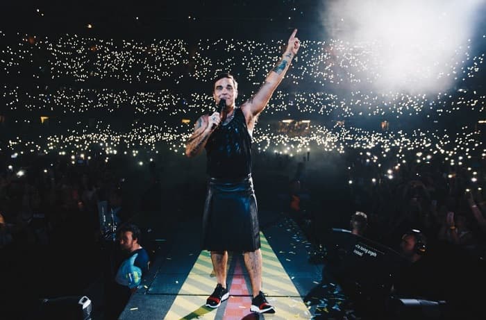 Robbie Williams se presenta este jueves en el Jockey