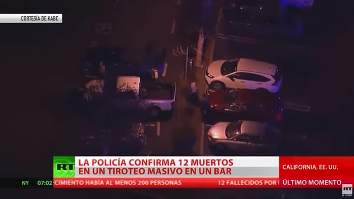 Tiroteo en bar deja una docena de muertos