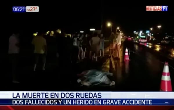 Dos motociclistas mueren en accidente en Minga Guazú
