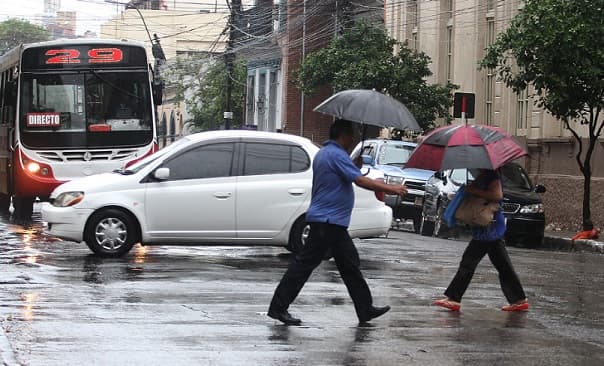 Emiten alerta por tormentas para gran parte del país