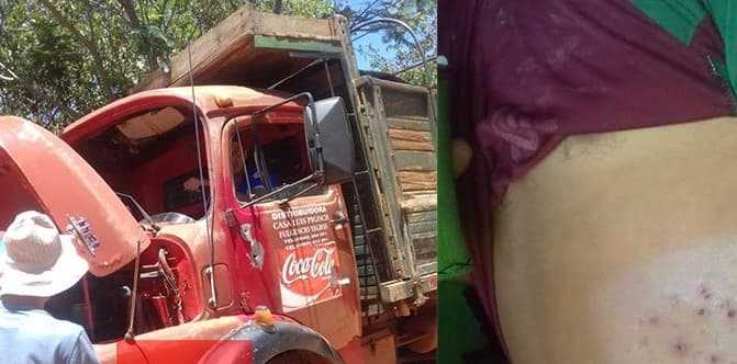 Asaltante cae abatido tras intento de robo a un camión