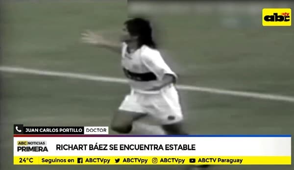 Actualizan estado de salud de Richart Báez