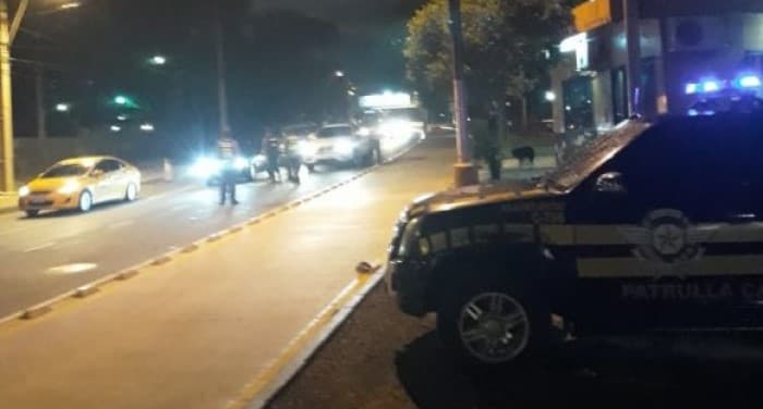 Caminera caza a conductores ebrios en Capiatá