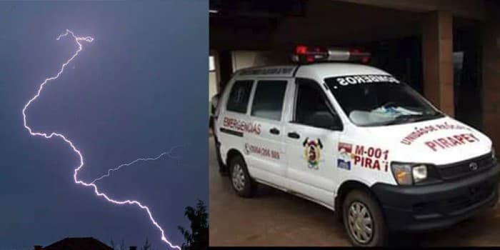 Niña muere por caída de rayo