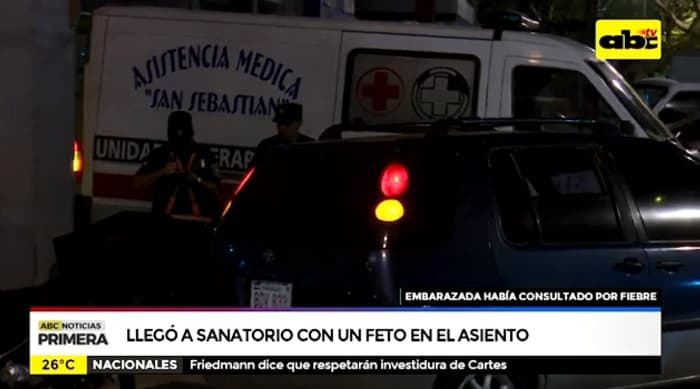 Padres llegan con feto muerto a sanatorio luego de falta de atención