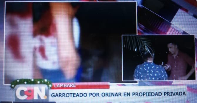Golpean a hombre con hierro por orinar en propiedad privada