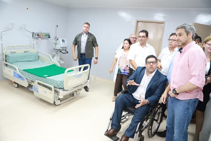 Habilitan terapia intensiva en donde “nunca antes hubo”, destaca Abdo Benítez