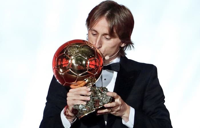 Modric obtiene Balón de Oro 2018