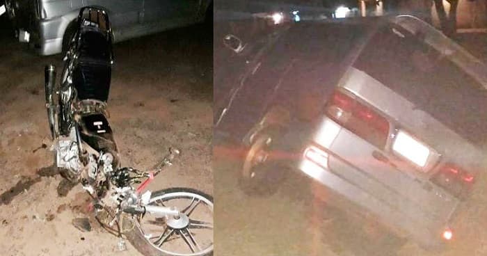 Conductor mata a motociclista y se da a la fuga