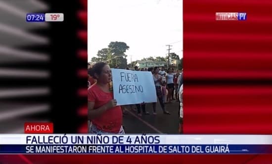 Niño ingresó a hospital por fractura y falleció