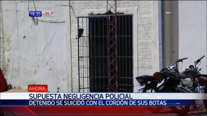 Llamativo "suicidio" de joven en una comisaría