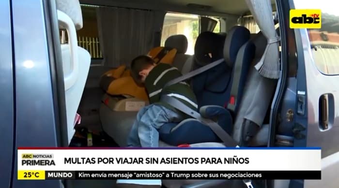 Multarán a conductores que no cuenten con sillas de seguridad para niños