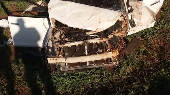 Vuelco de automóvil deja tres fallecidos