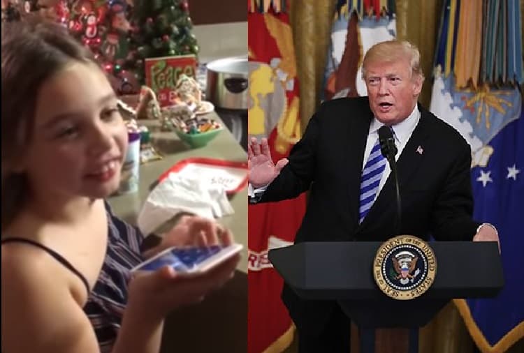 Pregunta incómoda de Trump rompe el corazón de una niña