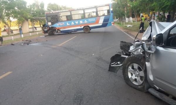 Accidente deja como saldo 13 heridos en San Bernardino
