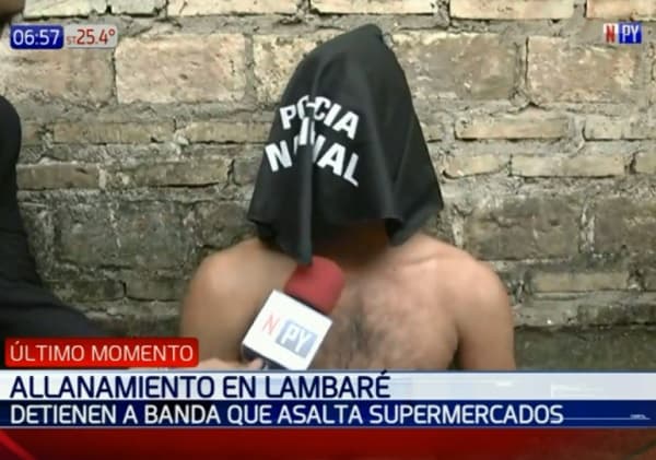 Policía captura a sospechosos de asaltar minimercados