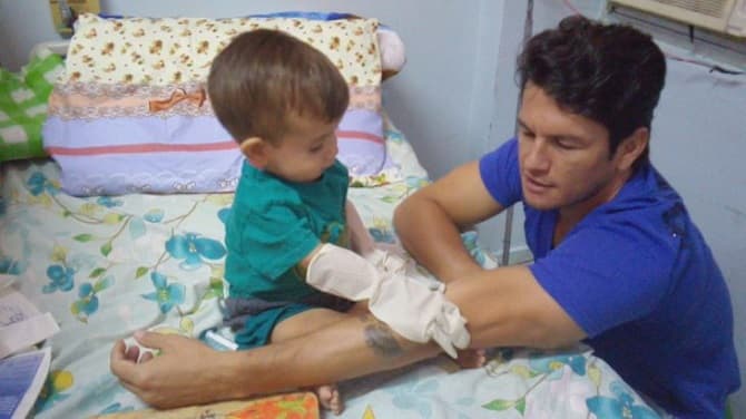 Haedo sorprendió a Brunito con su visita