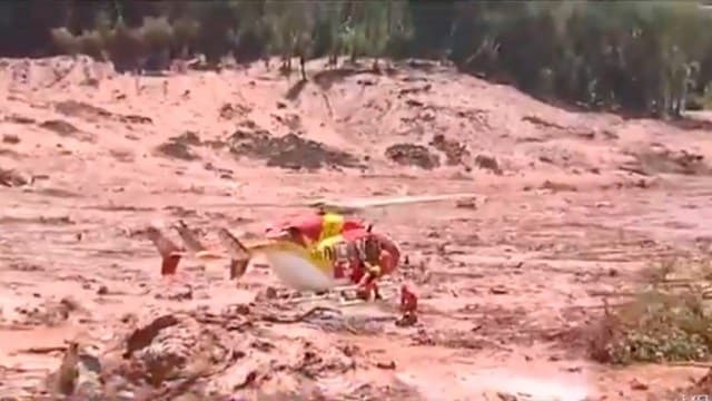 Desborde de represa dejó varios muertos y más de 300 desaparecidos en Brasil