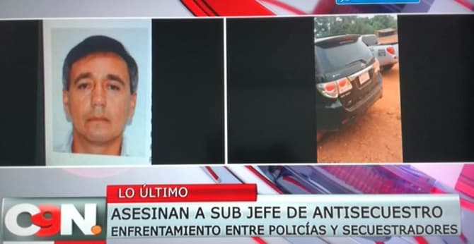 Comisario y dos delincuentes mueren durante enfrentamiento
