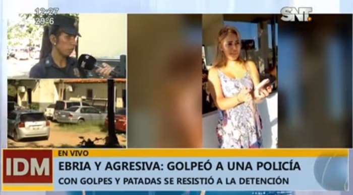 Conductora ebria se resiste a arresto y agrede a oficial