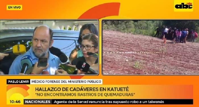 Datos de autopsias indican que cuerpos pertenecen a desaparecidas