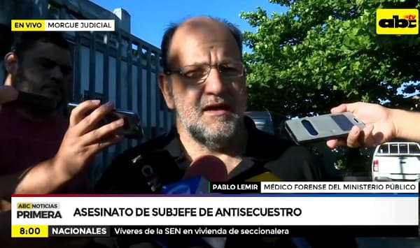 Forense brinda detalles de muerte de subjefe antisecuestro
