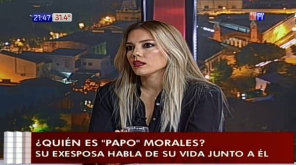 Exesposa de “Papo” Morales recuerda una vida llena de violencia y excesos