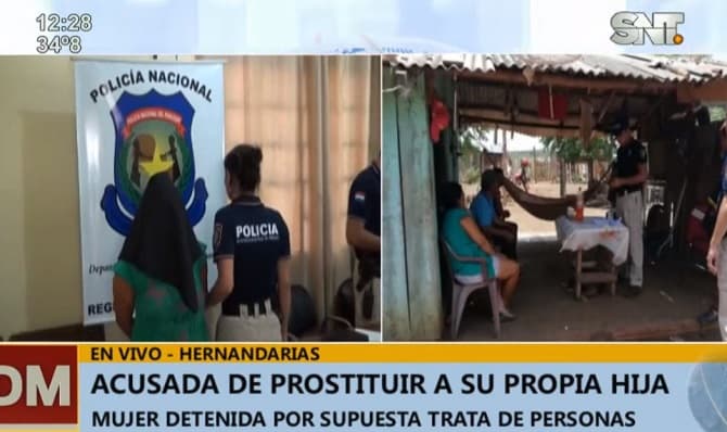 Detienen a madre denunciada por prostituir a su hija