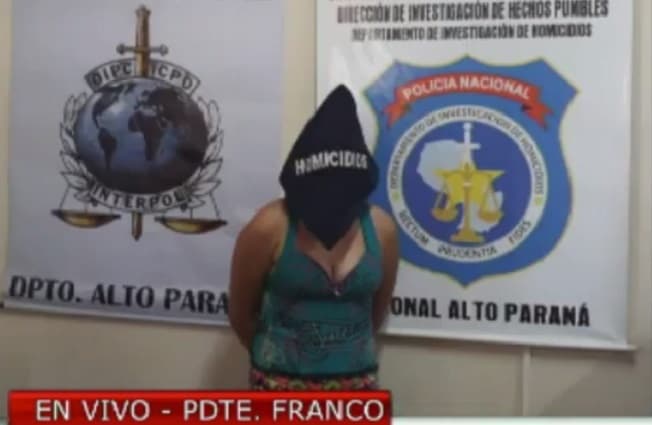 Detienen a mujer acusada de asesinar a su pareja